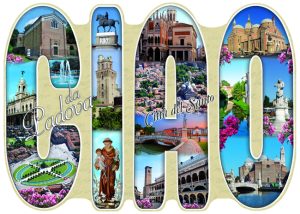 Cartolina F/To 12X17 Fustellata Padova