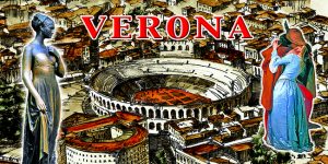 Magn. Piastrella Cm 10X5 Verona Arena Acq. C/Bacio