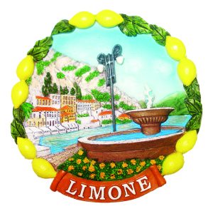 Magn. Res. Tondo Cm 7,5X7,5 Lago Limone