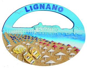 Magnete Resina Ovale Lignano