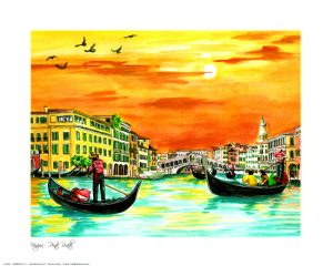 Stampe Acqu. F/To 24X30 Venezia