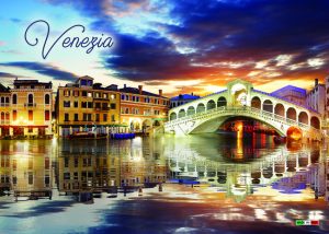 Cartolina F/To 12X17 Veduta Venezia