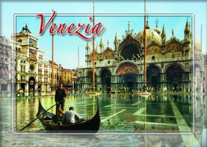 Cartolina F/To 10,5X15 Veduta Venezia