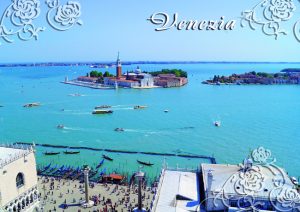 Cartolina F/To 12X17 Veduta Venezia