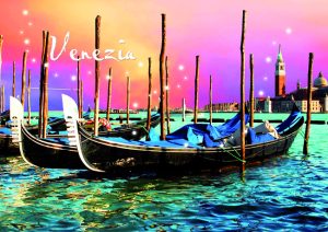 Cartolina F/To 10,5X15 Veduta Venezia
