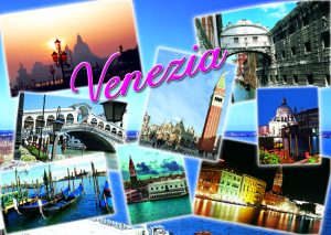 Cartolina F/To 10,5X15 Veduta Venezia