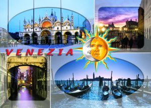 Cartolina F/To 10,5X15 Veduta Venezia