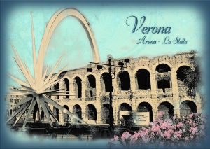 Cartolina F/To 10,5X15 Veduta Verona Vintage - La Stella