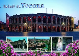 Cartolina F/To 10,5X15 Veduta Verona