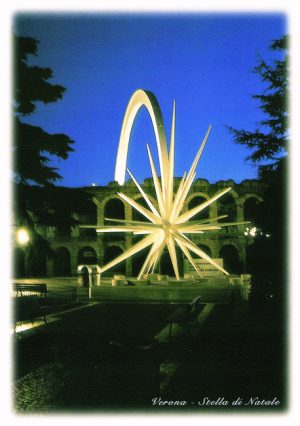 Cartolina F/To 12X17 Veduta Verona Stella Nat