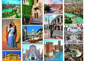 Cartolina F/To 12X17 Veduta Verona