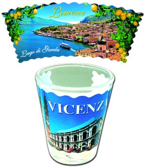 Bicchierino Vetro Cm 6 Limone